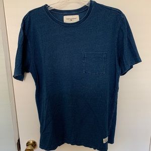 Faux denim T-shirt